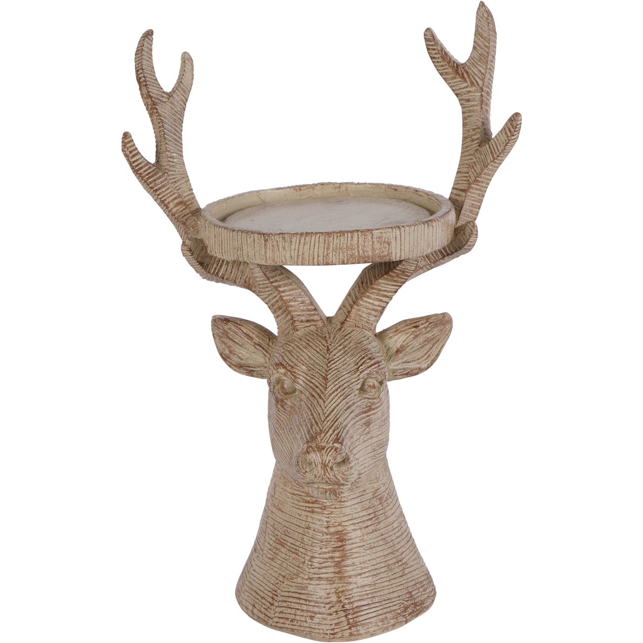 Laura Ashley Resin Deer Candle Holder